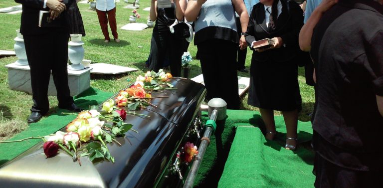burial service